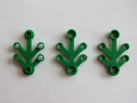Lego Green Plant Tree Leaves Small LEGO 3  Lot 4201