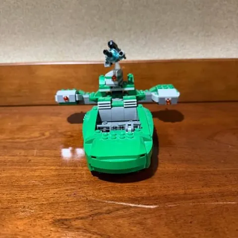 LEGO Star Wars 75091 Flash Speeder Build Only Mostly Complete No Minifigures