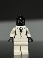 LEGO Batman DS Custom 2006 Pad Printed Black Mask W/ Official Lego Head