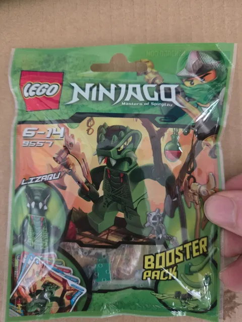 LEGO NINJAGO 9557 Lizaru – New Sealed Booster Pack