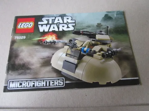 Lego Speed Star Wars Building Instructions Instruction 75029 Microfighters