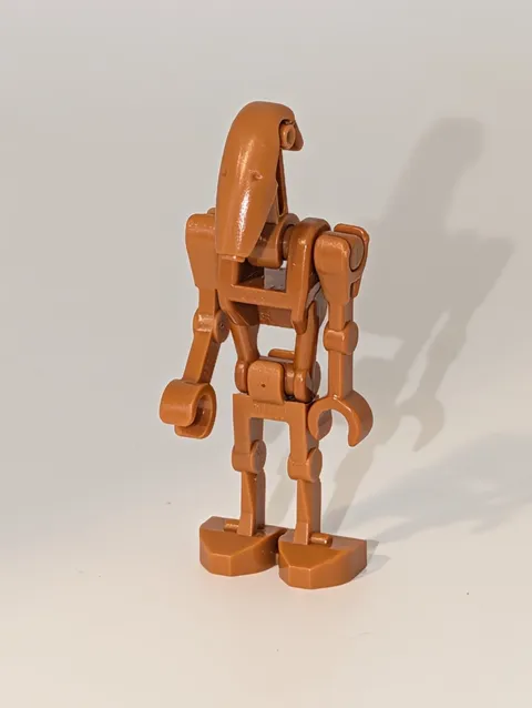 Battle Droid Dark Orange Genuine LEGO Star Wars Minifigure SW0467 75019 75077