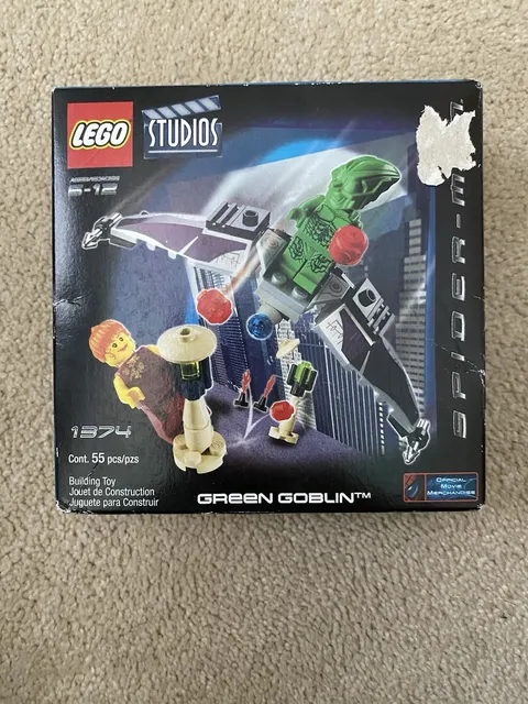 LEGO Marvel: Spider-Man The Green Goblin 2003, Very Rare, Sealed In Box
