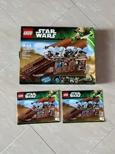 Lego Star Wars 75020 Jabba's Sail Barge Empty Box and Manual of Instructiones