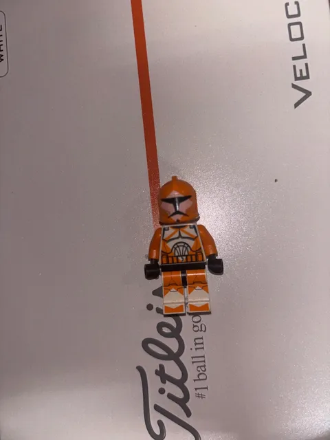 LEGO Star Wars Bomb Squad Trooper Minifigure 7913 SW0299 Clone Battle Pack Rare!