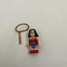 LEGO Toy DC Comics Minifigure SH004 Wonder Woman With Lasso