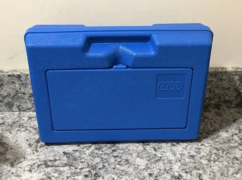LEGO Vintage 1984 Blue Carrying & Storage Case U.S.A