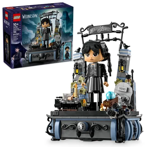 LEGO Wednesday Addams Figure - Building Toy for Kids, Girls & Multicolor