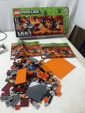 LEGO Minecraft 21126 The Wither 100% Complete With Minifigs And Manuals