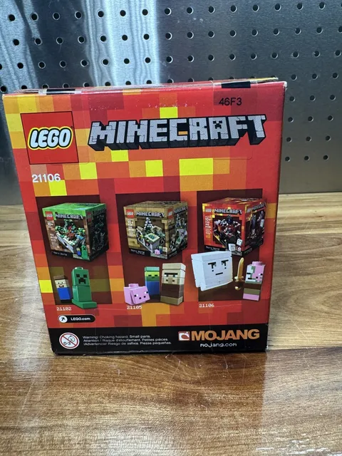 LEGO Minecraft 21106 Micro World The Nether 469pcs Retired Ghast Zombie Pigman