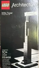 LEGO (21000) Architecture: Sears Tower Chicago - 100% Complete Box Instructions