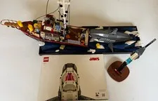 LEGO Ideas Jaws 21350 Complete Display Set Manual Minifigs Included