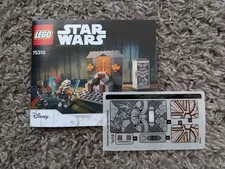 LEGO Star Wars 75310 Duel on Mandalore Instruction Manual & Sticker Booklet