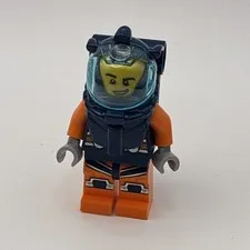 Town City LEGO® Deep Sea Diver Grin Explorers Male Minifigure 60265 cty1164