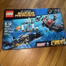 LEGO DC Comics Super Heroes: Black Manta Deep Sea Strike (76027) Read! RETIRED!