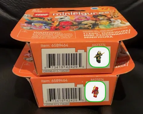 LEGO CMF Series 29 Bionicle Cosplayer Toa Tahu and Mysterious Ronin Lloyd NIB