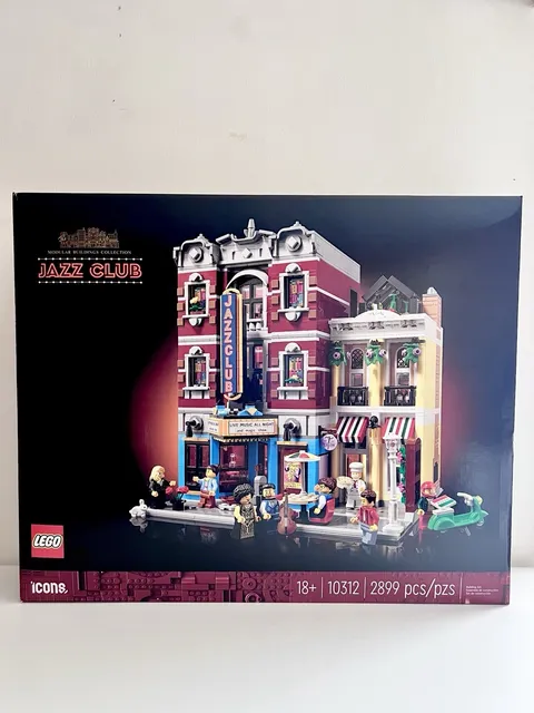 LEGO Icons Jazz Club 10312 Modular Building 2899 Pieces Retired New Sealed Box