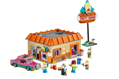 Lego Icons The Simpsons Krusty Burger (10352) - NEW - SEALED - *NO MINIFIGURES*