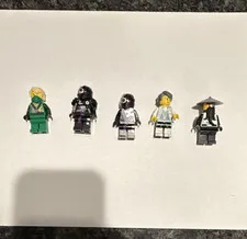 LEGO Minifigs from set 70725 Nindroid Mechdragon