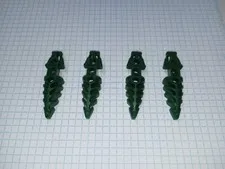4 Bionicle Lego 50858 in Dark Green Visorak Foot with 3 pin holes Genuine Lego