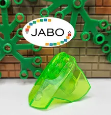 (S18 / 5 / 6) LEGO Hero Factory 90640 Armor Ball Joint Size 4 Trans-Green