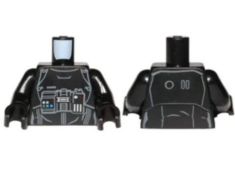 LEGO® Part 973pb2154c01 - Torso SW First Order TIE Fighter Pilot Pattern