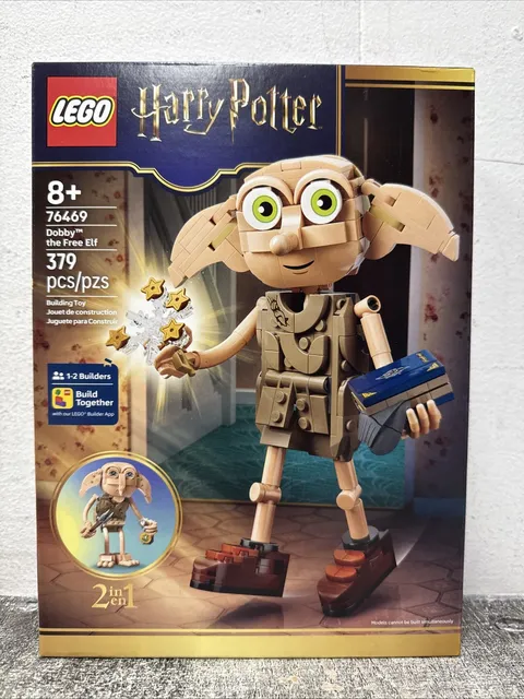 LEGO Harry Potter 76469 Dobby the Free Elf 2in1 Kreacher 379 Pieces NEW