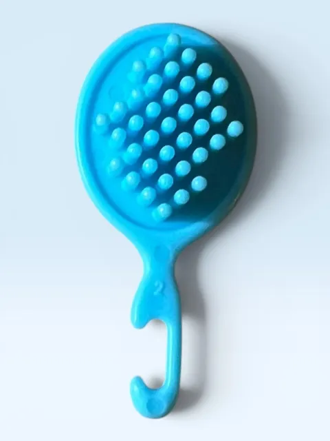 Vintage 1982 Mattel Dream Date Barbie BLUE Brush Replacement Accessory Bratz