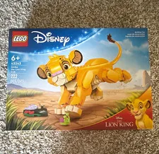 LEGO Disney Simba the Lion King Cub 43243 Building Set, 222 Pieces, Ages 6+