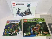 LEGO Minecraft Instructions Lot 21125 21246 21158 Manuals Only