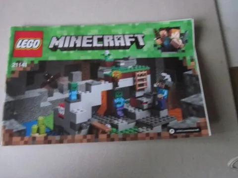 Lego Creator Building Instructions Instruction Minecraft 21141