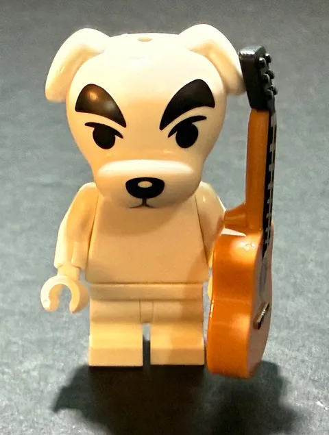 Lego Animal Crossing KK Slider 77052 Minifigure ani013   Nintendo w/Guitar