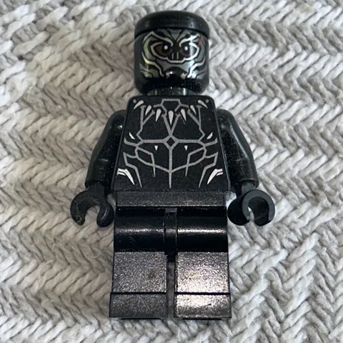 Black Panther T'Challa Minifigure, Marvel Super Heroes Avengers, SH807 LEGO®