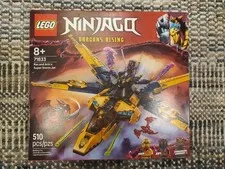 LEGO NINJAGO: Ras and Arin's Super Storm Jet (71833) - New In Box, 510pcs, 8+