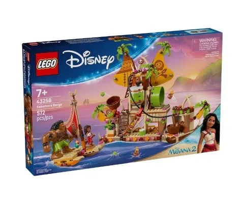 LEGO 43258 - Disney Princess: Moana 2 - Kakamora Barge - 2025 - NEW