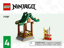 Factory Sealed LEGO Ninjago 71787 Bag #4 ONLY  New  Sealed Weapon Stand