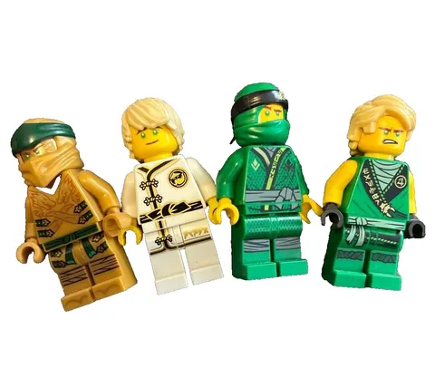 LEGO Minifigure NINJAGO Lloyd Green Lot Set Bulk Sale