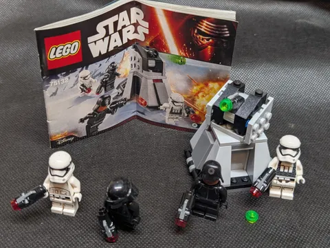 Lego 75132 First Order Battle Pack Used w/ Instructions