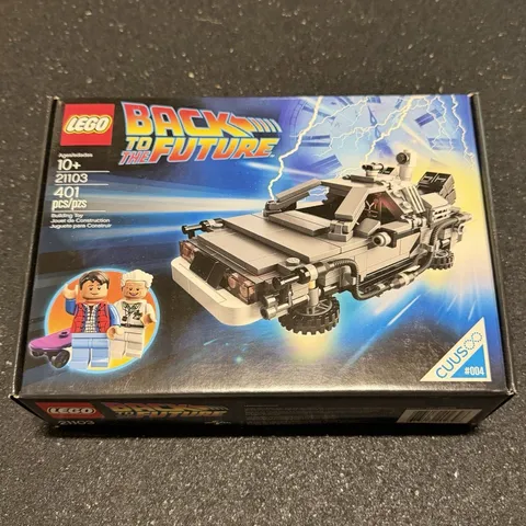 LEGO Back to the Future DeLorean 21103 CUUSOO #004 (Brand New, Sealed)
