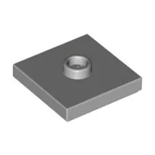 Lego Bricks 10x Medium Stone Grey 2x2 Jumper Tile Centre Stud 6126082 23893 NEW
