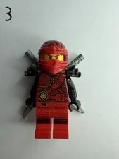 NEW LEGO® Ninjago Hands of Time Kai Minifigure Fire Ninja Armor 70627 njo0277