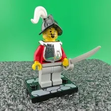 LEGO Minifigure Genuine pi016 Imperial Armada Red Captain set 6280 Pirates