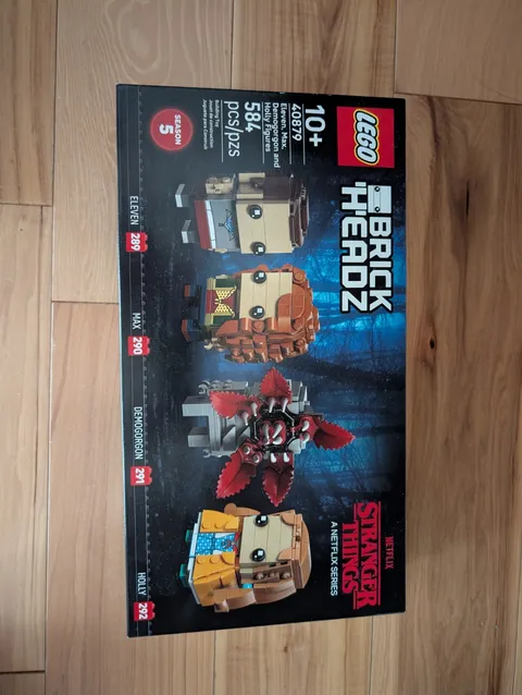 LEGO Brickheadz: Stranger Things Eleven,Max,Demogorgon, & Holly (40879) Sealed