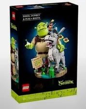 Just Released ! LEGO  #72423: Shrek, Donkey & Puss in Boots New in Box