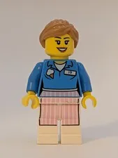 LEGO Movie Ice Cream Jo TLM032 Minifigure 70804 Ice Cream Machine Retired