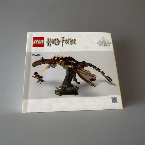 INSTRUCTIONS ONLY from LEGO 76406 Hungarian Horntail Dragon Harry Potter