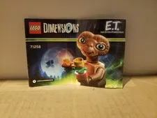 LEGO Dimensions ET The Extra-Terrestrial 71258 Instruction Guide MANUAL ONLY