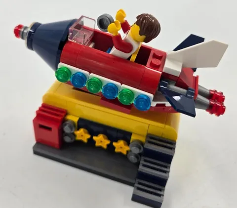 LEGO Ideas Space Rocket Ride 4033 - Complete - No Box or Instructions
