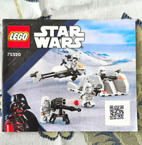 LEGO instructions Star Wars 75320 Snowtrooper Battle Pack booklet DE/EN 2022