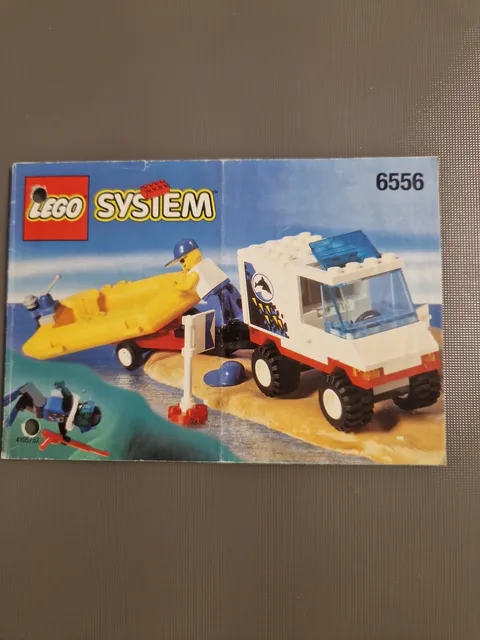 Lego Building Instructions 6556 System Scuba Squad Instruction Only